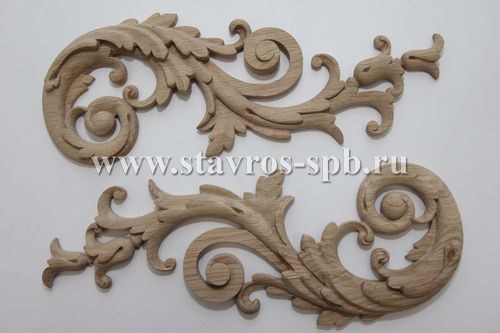 Carved door casings in Kaluga