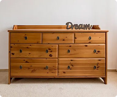 Solid wood furniture: how to protect from wear and restore