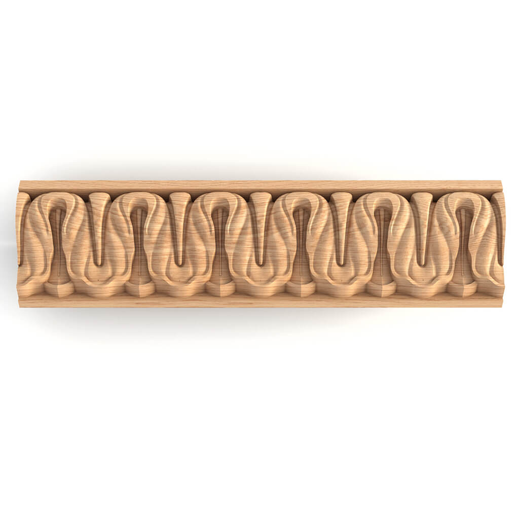 Carved molding K-018 in Slavic style from Stavros