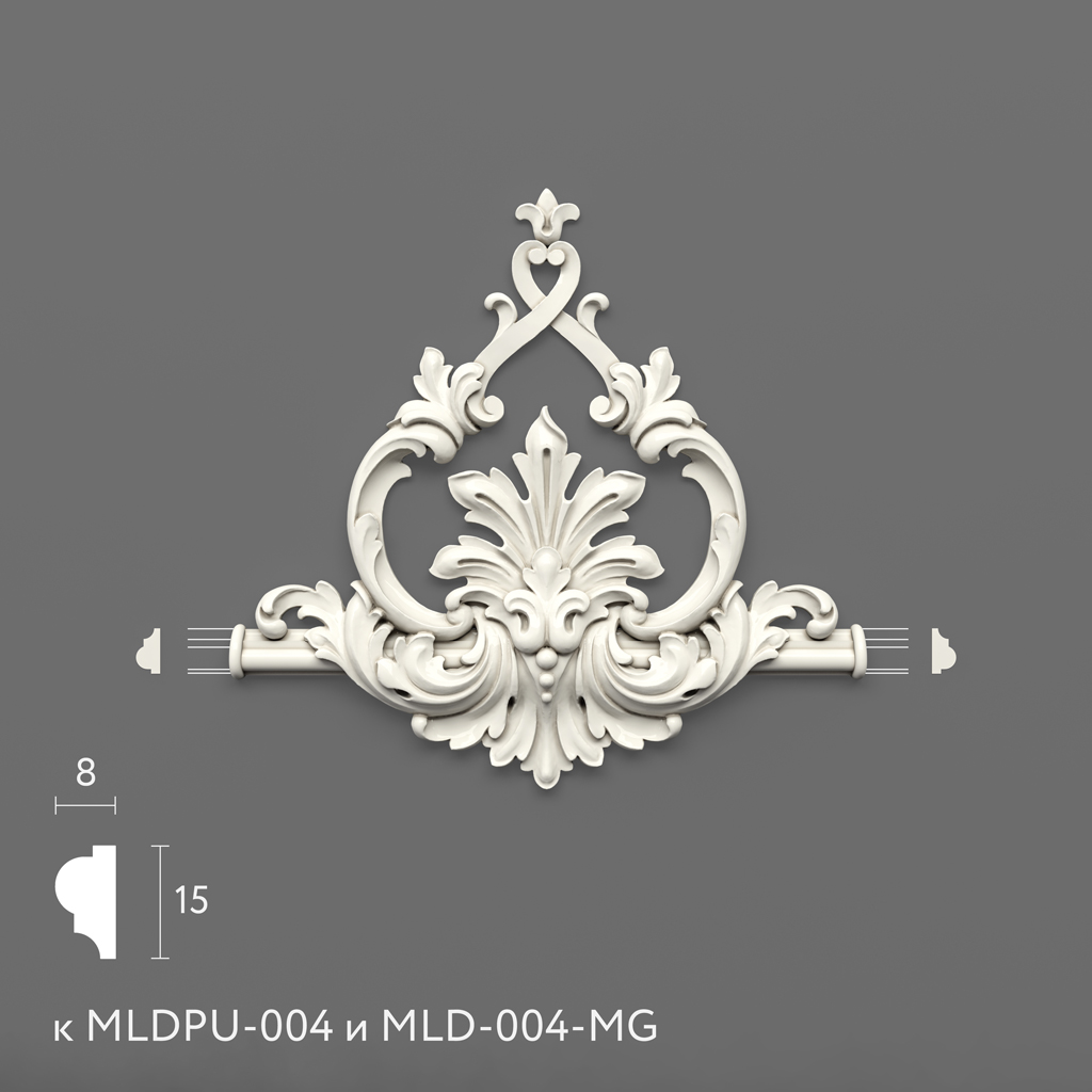 Polyurethane Molding MLDPU-4-2.1. Molding Decor. Image 699566da5a51d