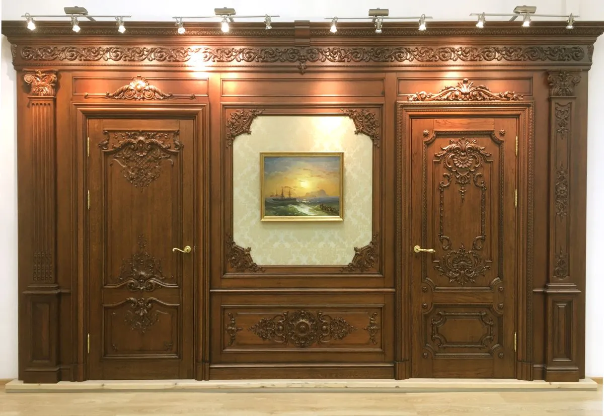 Interior Finishing with Wall Decoration