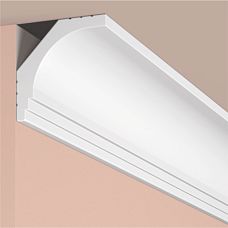 Cornice A70 POLYSTYRENE HI WOOD 50mm x 50mm x 2.0m &mdash; close-up