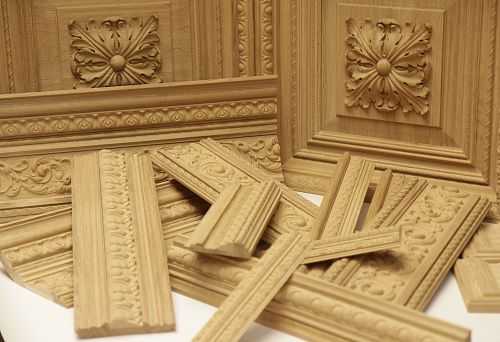 Decorative Wooden Molding and Panels for DIY Furniture Making