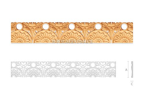 Decorative Carved Panel with Solar Ornament for Fireplace Surround