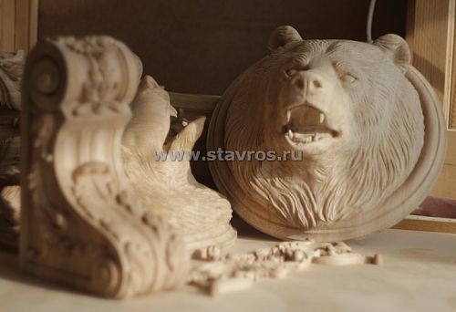 Unique wooden figures