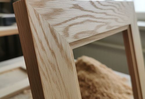 Frame Profile for Natural Wood Facades - Close-up View