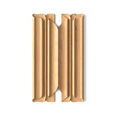 Decorative carved wood inlay N-220 in various sizes and materials