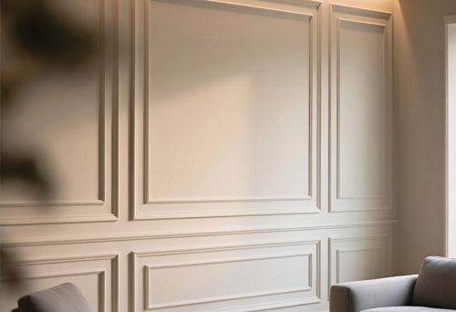 Decorative Plank Wall Cladding in Modern Interior