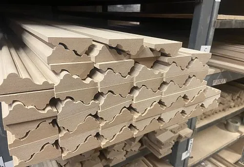 Decorative profiles for manufacturing and finishing furniture.
