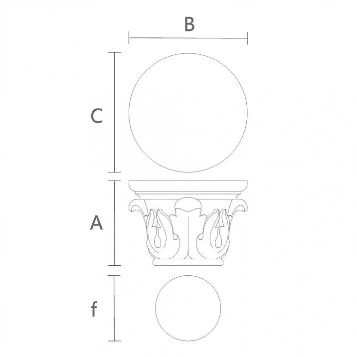 Интерьерная Капитель KL-050 В Оформлении