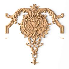 Детализированная резьба на накладке N-411