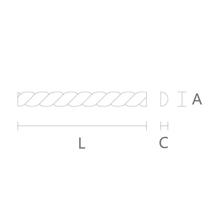 Molding K-125 drawing