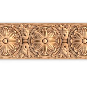 Wooden baluster K-067