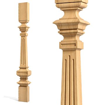 Wooden baluster L-079