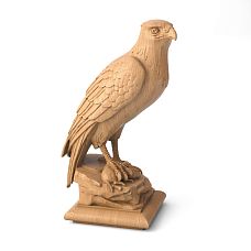 Newel cap on post L-105 &mdash; an unusual and original wooden decorative item