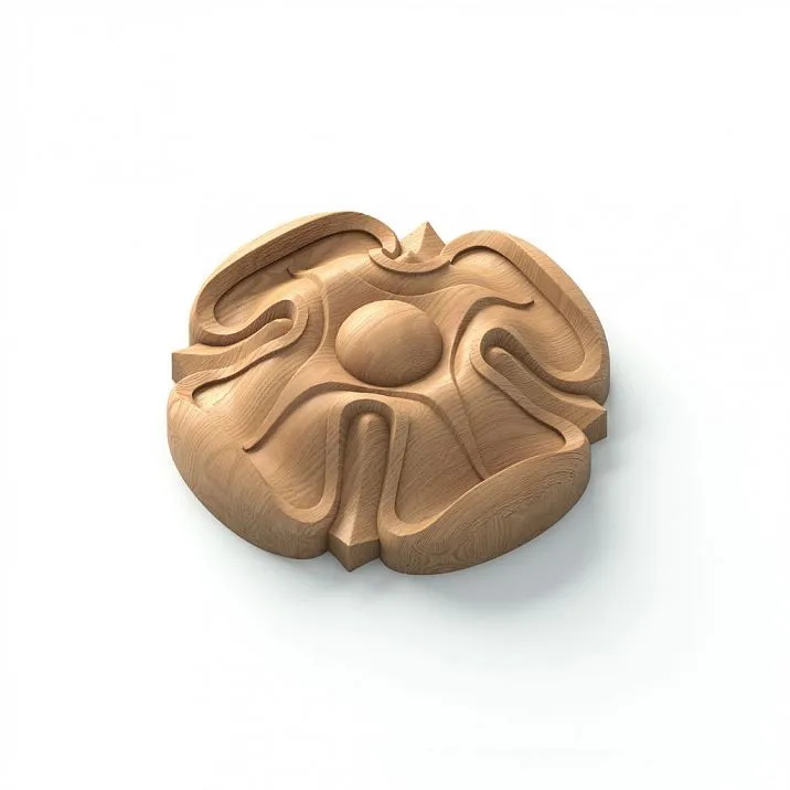 Резная Розетка для Стеновых Панелей R-003