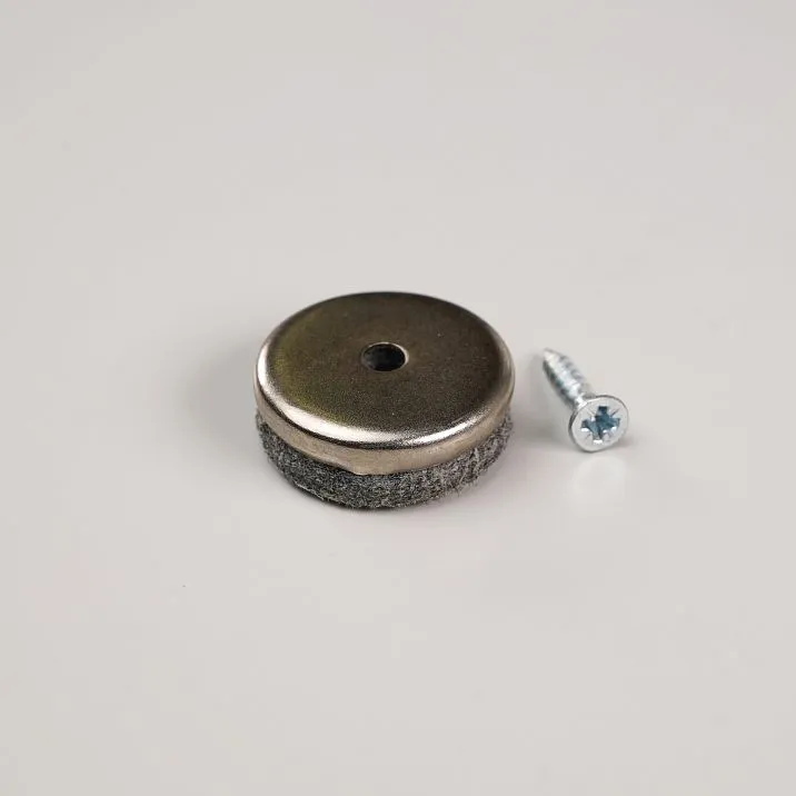 Silent furniture leg pad