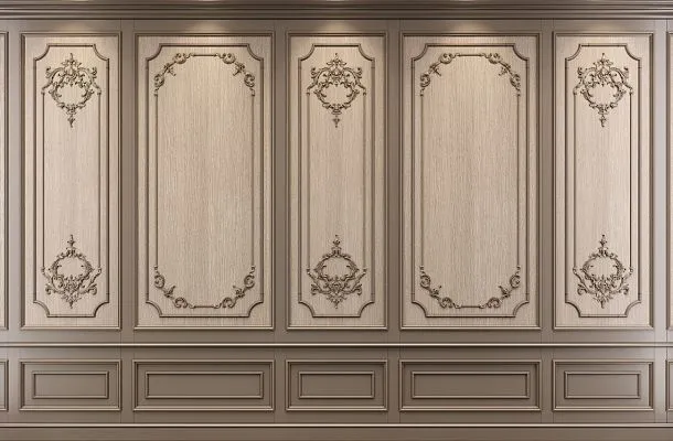 Idea for decorating wall panels INT-003