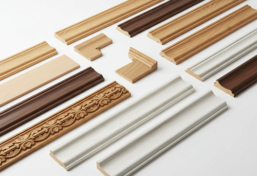 Natural and painted floor skirting boards for classic and modern styles