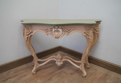 Carved Wooden Table for an Elegant Interior