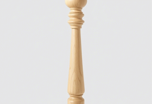 Baluster 50x50x900 from natural wood &mdash; standard of quality and reliability for staircase railings