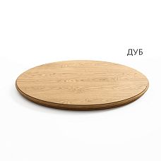 Round ST-027-1 countertop made of solid oak
