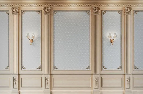 Idea for decorating wall panels INT-013