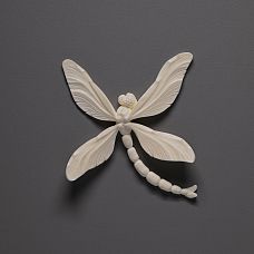 NPU-480 polyurethane carved overlay - a decorative element for interior decoration