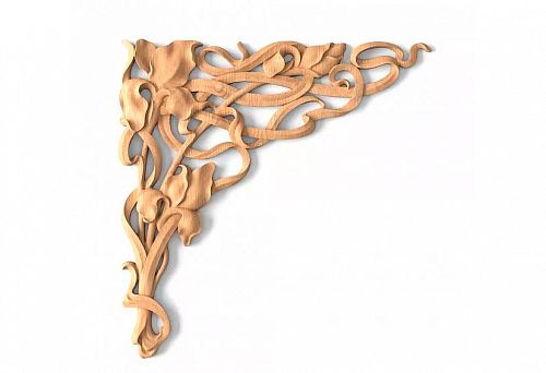 Carved Wood Appliqu&eacute;