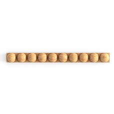 Wooden Carved Elements for Decorating Furniture and Walls, Wooden Batten K-006