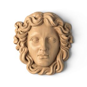 Carved Maskaron M-018