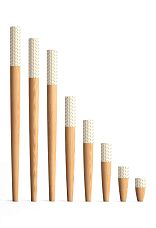 Legs with polyurethane decoration for furniture