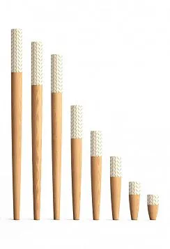 Legs with polyurethane decoration for furniture