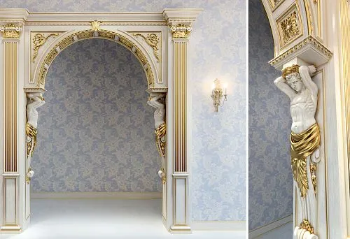 Luxurious Carved Decoration for Interior &ndash; Style and Elegance