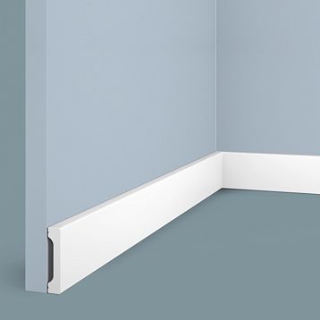 Baseboard B55V1 polystyrene HIWOOD 55mm x 12mm x 2.0m.