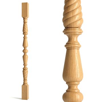 Wooden baluster L-030