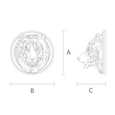 Резной медведь маскарон от Stavros чертеж