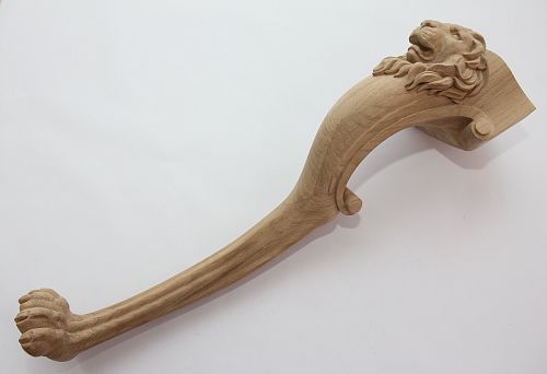 Wooden leg 710 mm &ndash; combination of aesthetics and strength.