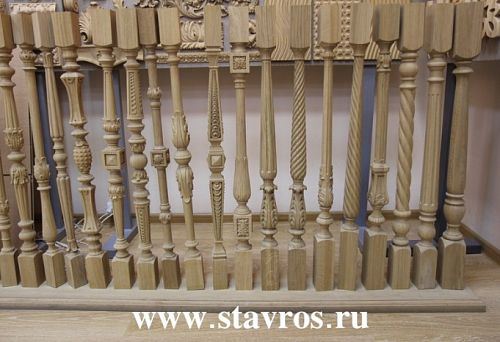 Carved balusters: Elegance and sophistication