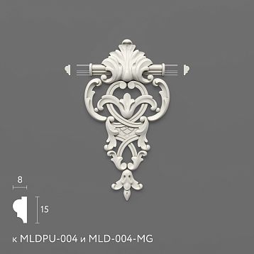 Polyurethane molding MLDPU-4-1.1