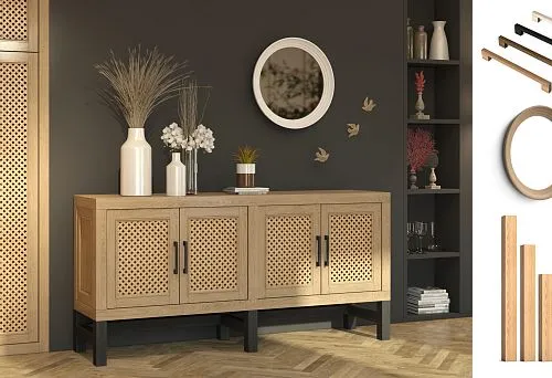 Elegant wooden legs for tables in classic and modern styles.