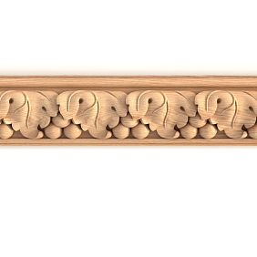 Solid wood cornice K-063