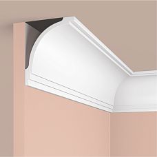 Cornice A130V1 POLYSTYRENE HI WOOD 100mm x 83mm x 2.0m &mdash; volumetric decor for expressive interiors