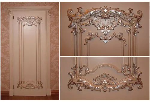 Creative ideas for decorating doors to refresh the interior