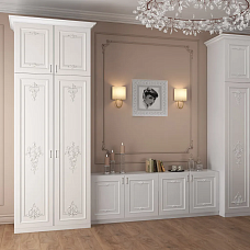 Резная накладка MLD-1-2 в интерьере гостиной