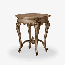 Coffee Table Versailles 002-005 in Solid Wood in Classic Style