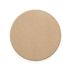 Tabletop ST-023 with round shape and smooth surface, top view