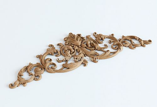Wide selection of decorative carved inlays for wooden and MDF furniture
