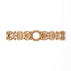 wooden molding with a luxurious pattern