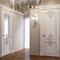 C.VRS-065 Decoration Set, door embellishment demonstration